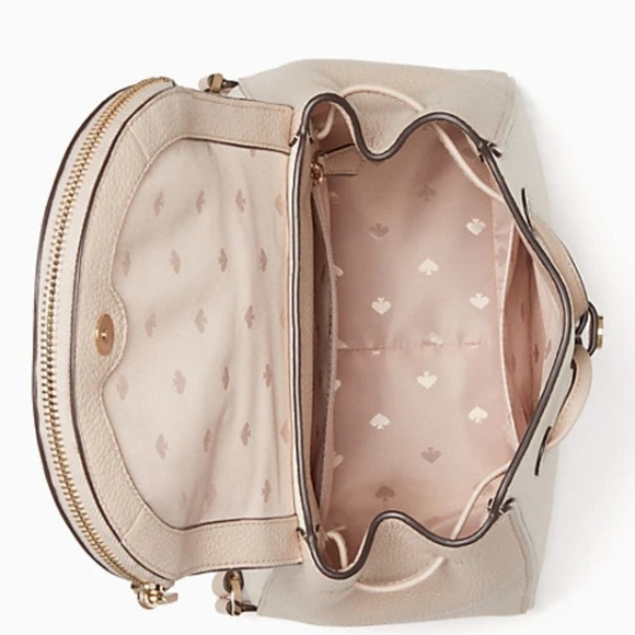 Kate spade leila colorblock medium flap backpack - Picture 3 of 14